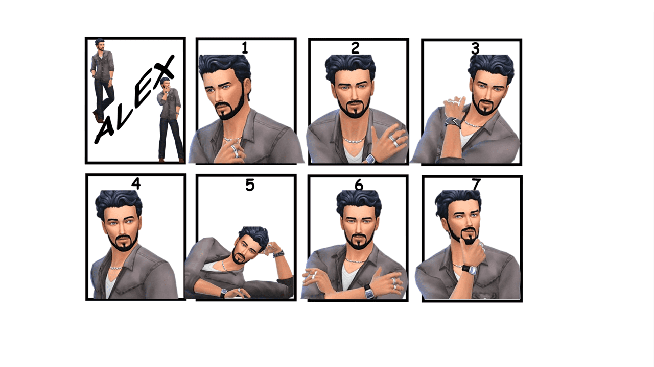 Mod The Sims - Vampire Poses for The Gallery